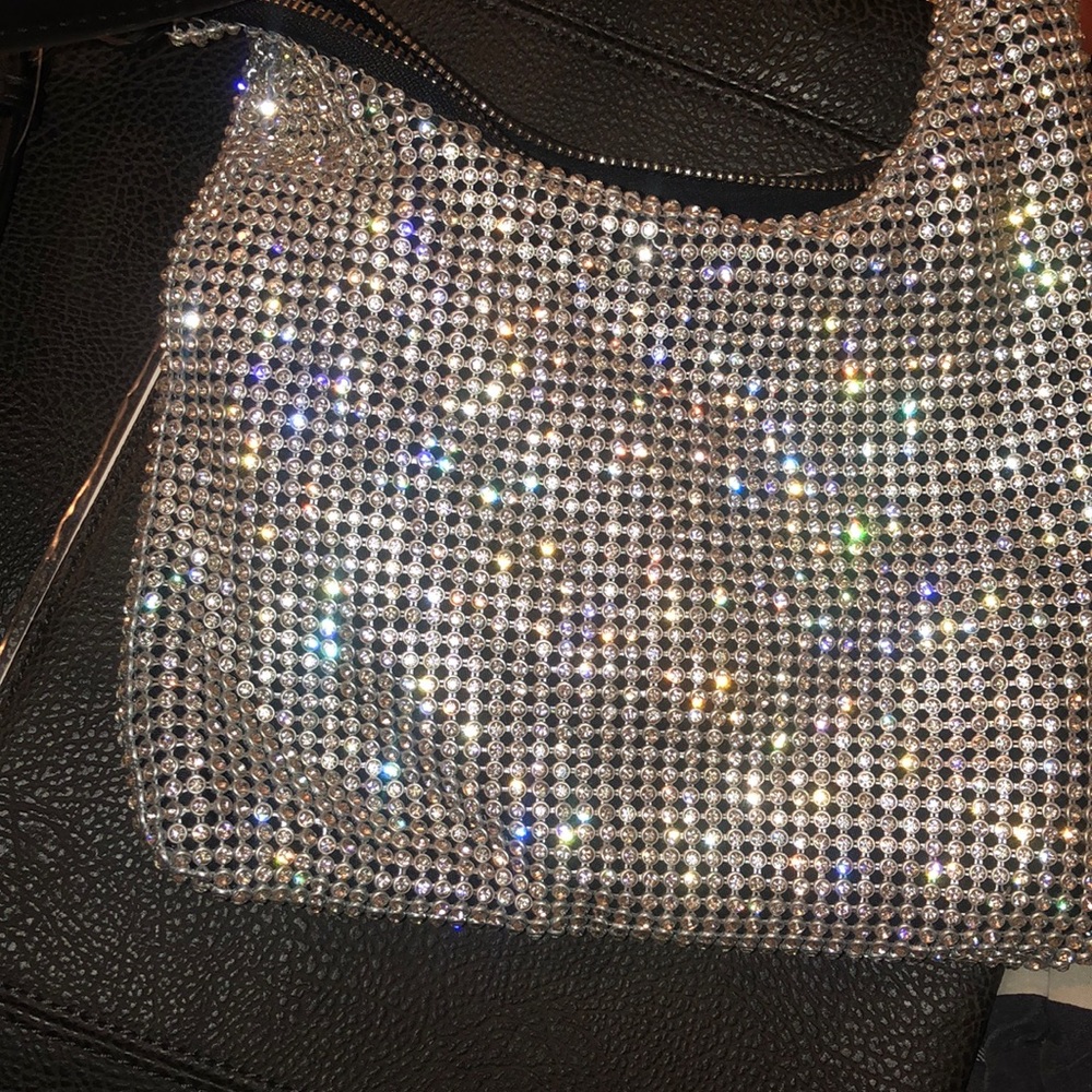 Diamond studded Handbag